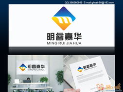 明睿嘉华市场营销策划公司Logo设计理念与简单应用方案